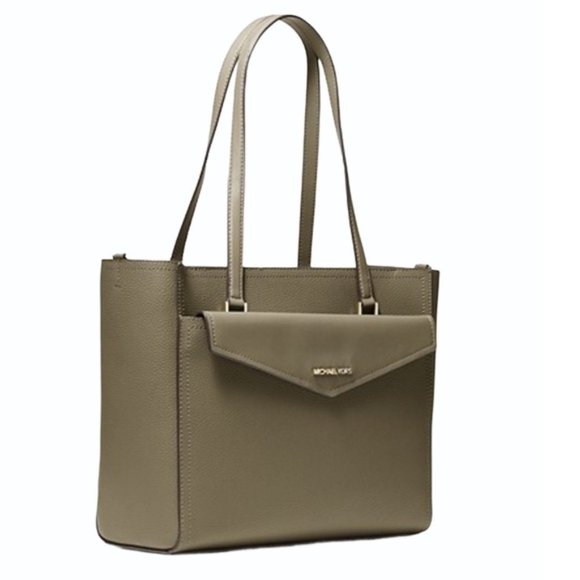 MICHAEL KORS 3-in-1 Large Pebbled Leather Tote Bag - Picture 3 of 7